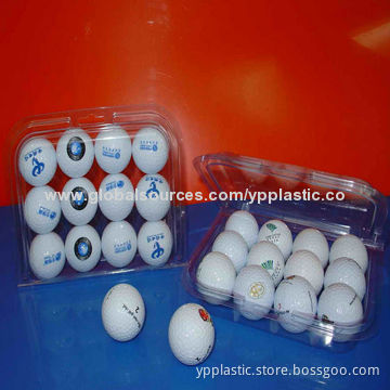 Plastic Clamshell Blister for Golf Ball Packaging